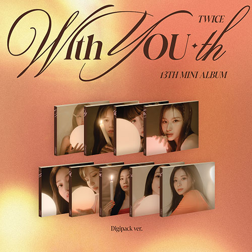 트와이스 (TWICE) - 미니13집 [With YOU-th] (Digipack Ver.)