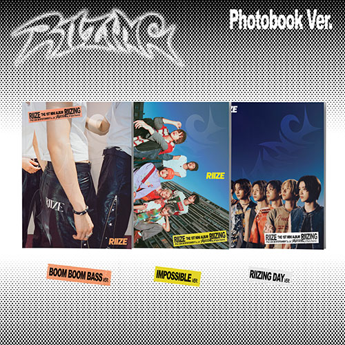 [세트/앨범3종] RIIZE - 미니1집 [RIIZING] (Photo Book Ver.)