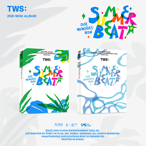 [세트/앨범2종] 투어스 (TWS) - 2nd Mini Album [SUMMER BEAT!]