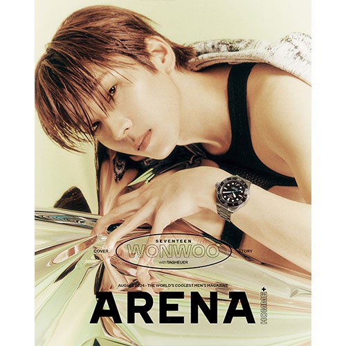 ARENA HOMME+ 아레나 옴므 플러스 2024년 8월호 (표지 세븐틴 원우 C형)