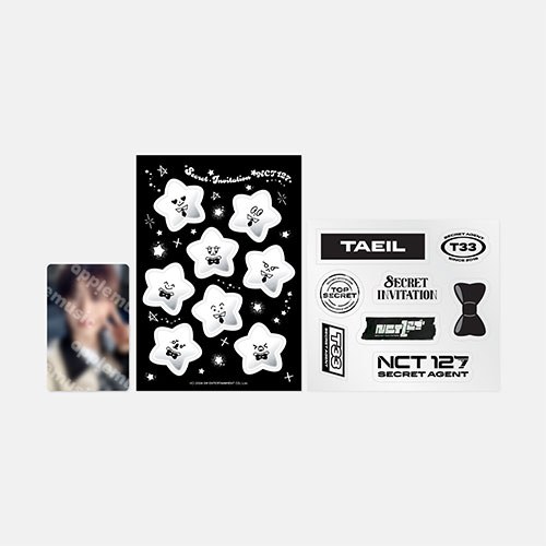 NCT 127 (엔시티 127) - 2024 NCT 127 8th ANNIVERSARY FANMEETING [8ECRET INVITATION] MD / DECO STICKER SET