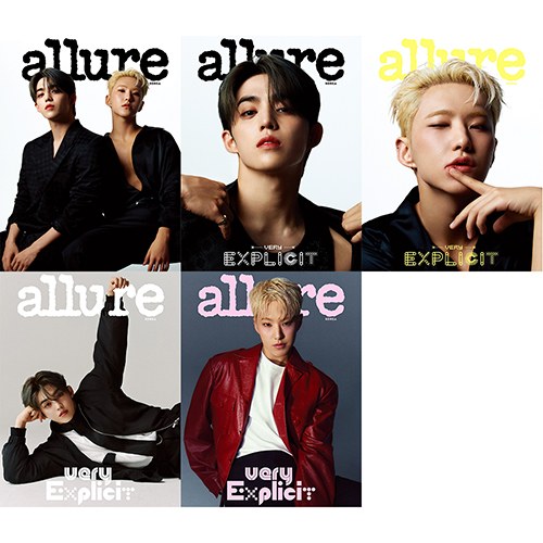 [세트/5종] 얼루어 allure 2024년 9월호 (표지: 세븐틴 에스쿱스 & 호시)