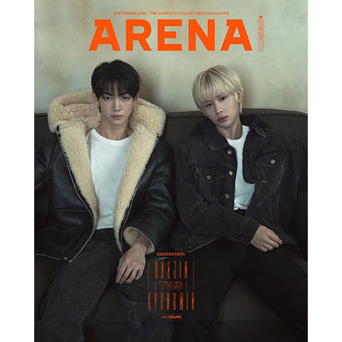 ARENA HOMME+ 아레나 옴므 플러스 2024년 9월호 (표지 투어스 한진, 경민 C형)