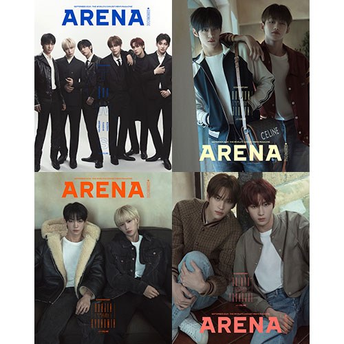 [세트/4종] ARENA HOMME+ 아레나 옴므 플러스 2024년 9월호 (표지 투어스)