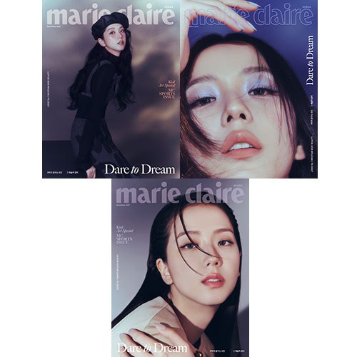 [세트/3종] 마리끌레르 (marie claire korea) - 2024년 9월호 (표지: 지수)