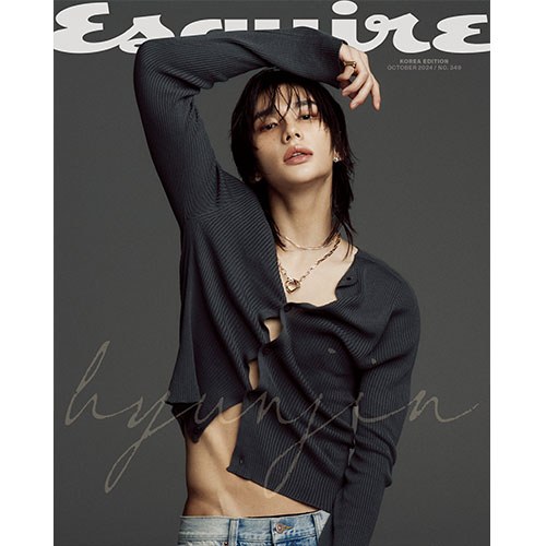 ESQUIRE 에스콰이어 (월간) : 10월 [2024] 표지 : A형 스트레이 키즈 현진