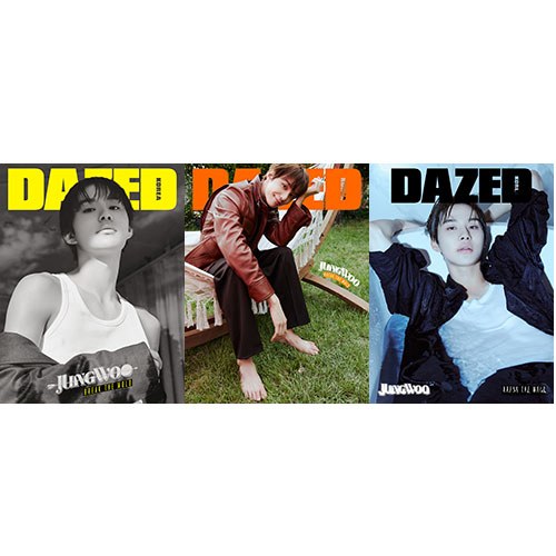 [세트/3종] 데이즈드 앤 컨퓨즈드 코리아 (Dazed & Confused Korea) 2024년 폴에디션 표지 : NCT 정우