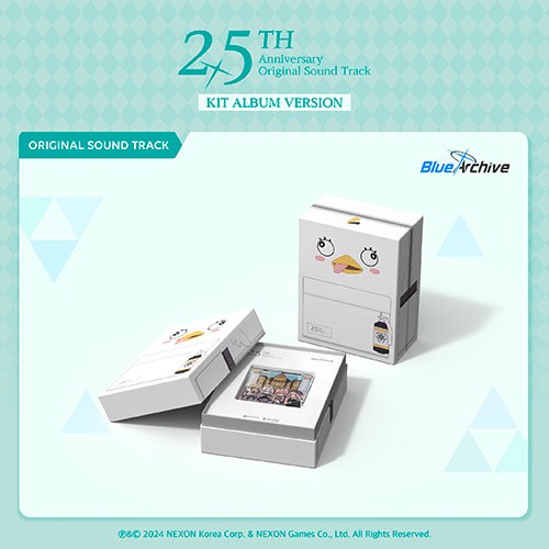 블루 아카이브 2.5주년 기념OST (KIT) (BLUE ARCHIVE 2.5th ANNIVERSARY OST - KIT ALBUM PACKAGE)