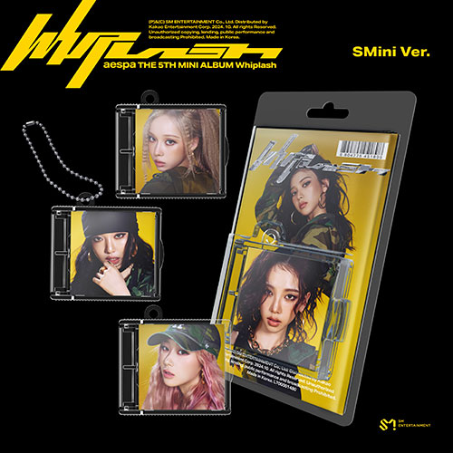 [세트/앨범4종] 에스파 (aespa) - 미니5집 [Whiplash] (SMini Ver.스마트앨범)