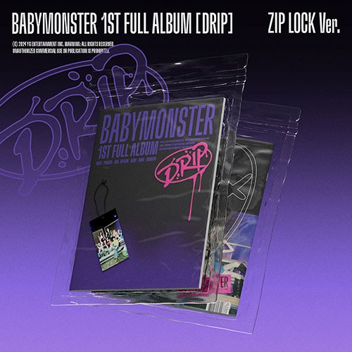 베이비몬스터 (BABYMONSTER) - 1st FULL ALBUM [DRIP] (ZIP LOCK Ver.)