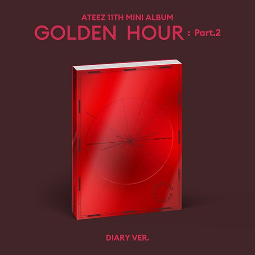 에이티즈 (ATEEZ) - 11th Mini Album [GOLDEN HOUR : Part.2] (DIARY VER.)