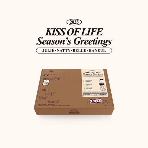 [예약특전] 키스오브라이프 (KISS OF LIFE) - 2025 SEASON’S GREETINGS