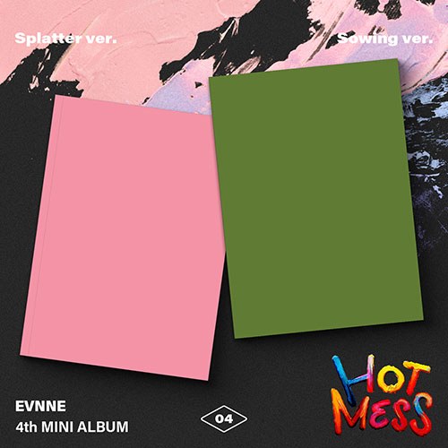 [세트/앨범2종] 이븐 (EVNNE) - 미니4집 [HOT MESS]