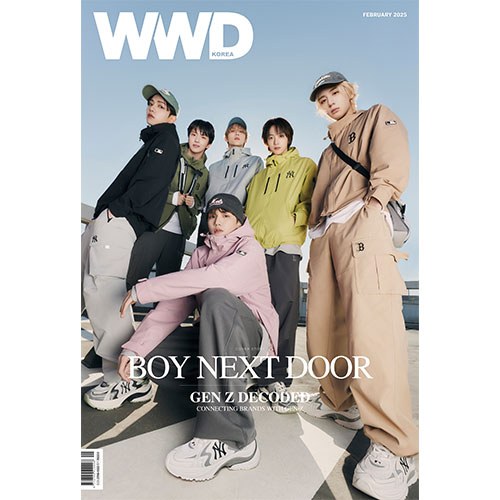 WWD 더블유더블유디 25년 2월호 표지 : 보이넥스트도어