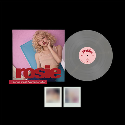 로제 (ROSÉ) - first studio album [rosie] vinyl (vampirehollie edition clear)