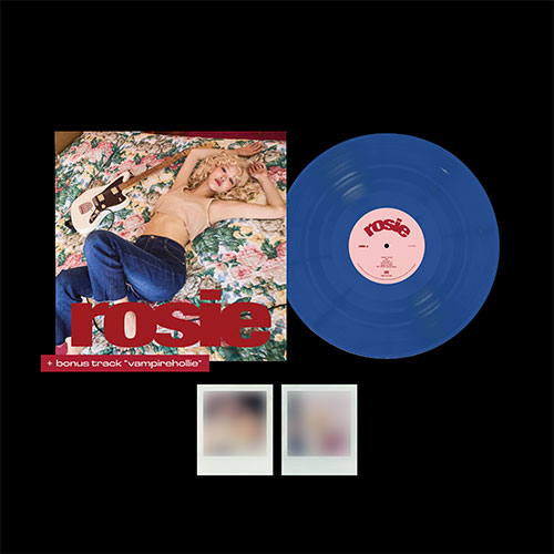 로제 (ROSÉ) - first studio album [rosie] vinyl (vampirehollie edition blue)