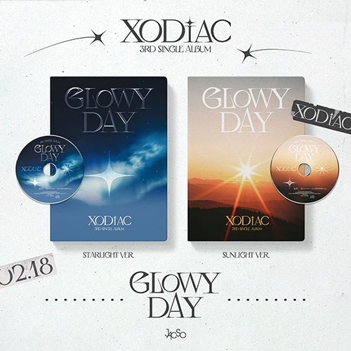 [세트/앨범2종] 소디엑 (XODIAC) - 3RD SINGLE [GLOWY DAY]