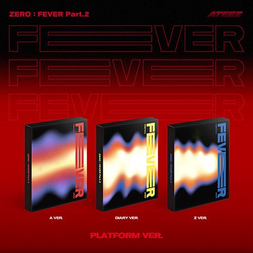 [세트/앨범3종] 에이티즈 (ATEEZ) - ZERO : FEVER Part.2 (PALTFORM VER.)