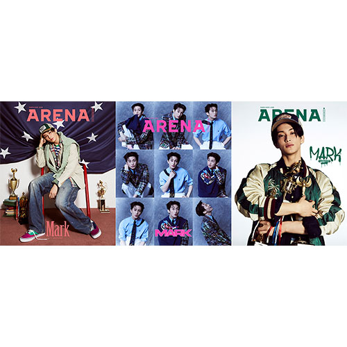 [세트/3종] ARENA HOMME+ 아레나 옴므 플러스 2025년 3월호 (표지 NCT 마크)