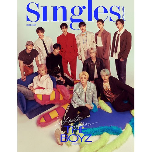 싱글즈 (Singles) - 2025년 3월호 (A형) 표지: 더보이즈