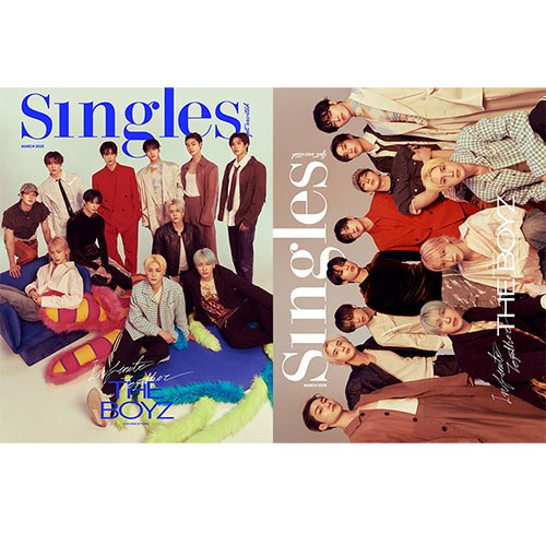 [세트/2종] 싱글즈 (Singles) - 2025년 3월호 표지: 더보이즈