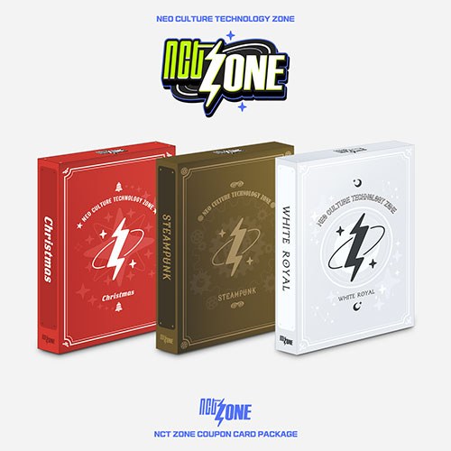 [세트/3종] NCT (엔시티) - NCT ZONE COUPON CARD PACKAGE