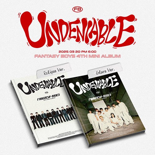 [세트/앨범2종] 판타지보이즈 (FANTASY BOYS) - 미니4집 [UNDENIABLE]