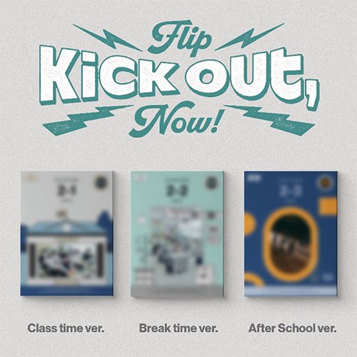[애플특전][세트/앨범3종] 킥플립 (KickFlip) - Kick Out, Flip Now! (일반반)