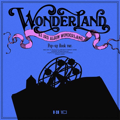 비아이 (B.I) - 정규3집 [WONDERLAND] (Pop-up book Ver.)