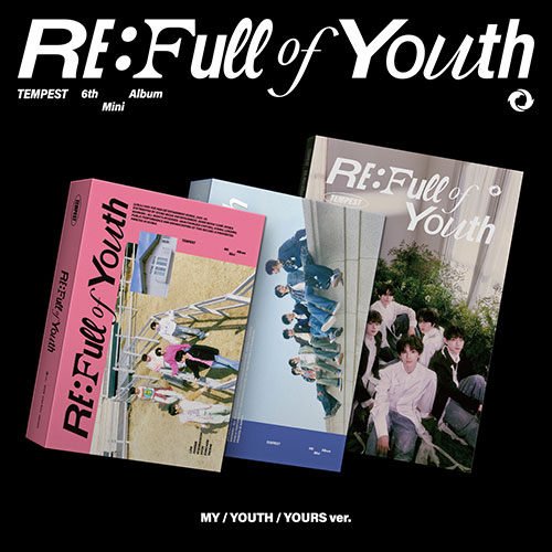 [세트/앨범3종] 템페스트 (TEMPEST) - 6th Mini Album [RE: Full of Youth]
