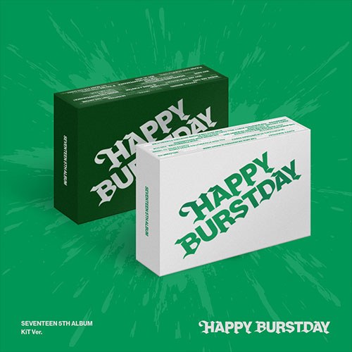 [세트/앨범2종] 세븐틴 (SEVENTEEN) - 5th Album [HAPPY BURSTDAY] (KiT Ver.)
