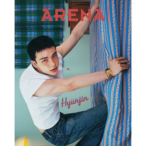 ARENA HOMME+ 아레나 옴므 플러스 2025년 6월호 (표지 스트레이키즈 현진 A형)