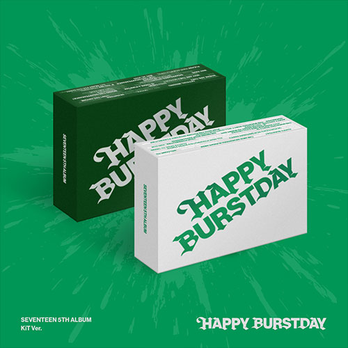 [세트/앨범2종] 세븐틴 (SEVENTEEN) - 5th Album [HAPPY BURSTDAY] (KiT Ver.)