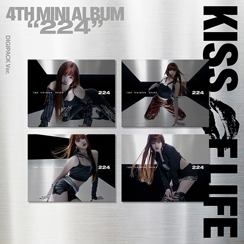 [애플특전][세트/앨범4종] 키스오브라이프 (KISS OF LIFE) - 4th Mini Album [224] (Digipack Ver.) 