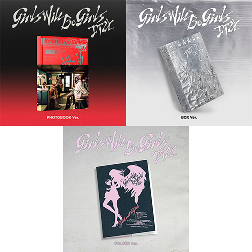 [애플특전][세트/앨범3종] ITZY (있지) - [Girls Will Be Girls] (Photobook+Box+Folder Ver.)