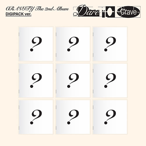 [세트/앨범9종] CRAVITY (크래비티) - The 2nd Album [Dare to Crave] (DIGIPACK ver.)