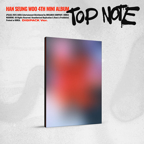 한승우 (HAN SEUNG WOO) - 4th Mini Album [TOP NOTE] (Digipack Ver.)