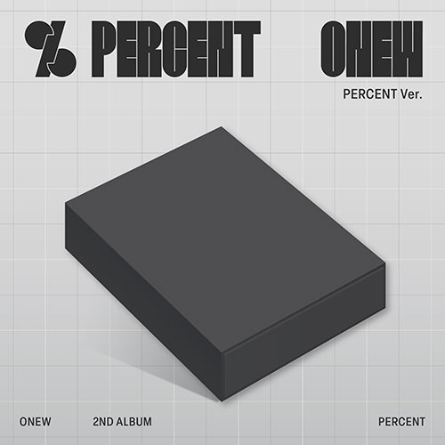 [애플특전] 온유 (ONEW) - 정규앨범2집 [PERCENT] (PERCENT Ver.)