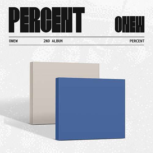 [애플특전][세트/앨범2종] 온유 (ONEW) - 정규앨범2집 [PERCENT] (Digipack Ver.)