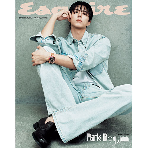 ESQUIRE 에스콰이어 (월간) : 7월 [2025] 표지 : B형 박보검