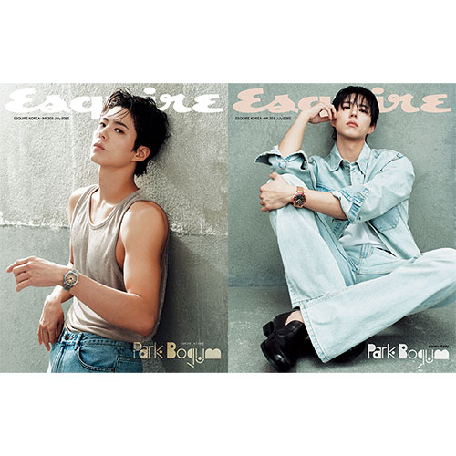 [세트/2종] ESQUIRE 에스콰이어 (월간) : 7월 [2025] 표지 : 박보검