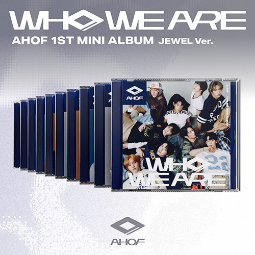 [애플특전][세트/앨범10종] AHOF (아홉) - 미니1집 [WHO WE ARE] (JEWEL Ver.)