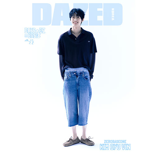 데이즈드 앤 컨퓨즈드 코리아 (Dazed & Confused Korea) 2025년 7월 (D형) 표지 : 제로베이스원 김규빈