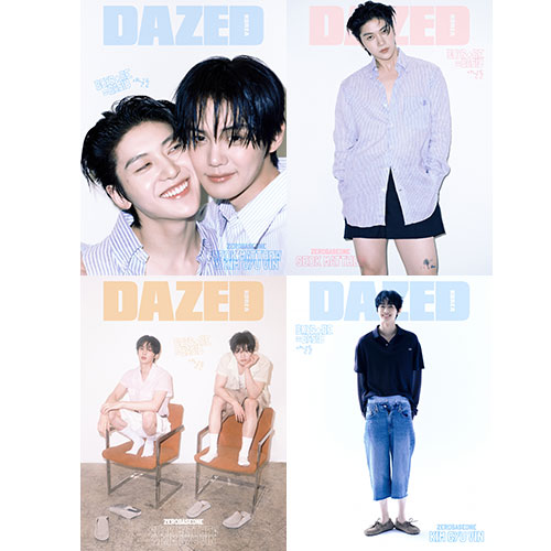 [세트/4종] 데이즈드 앤 컨퓨즈드 코리아 (Dazed & Confused Korea) 2025년 7월 표지 : 제로베이스원 석매튜&김규빈