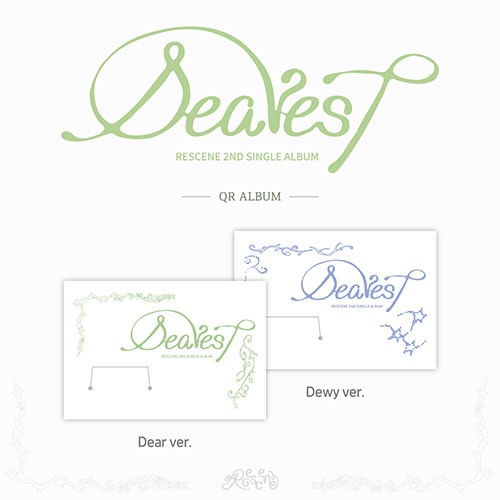 [애플특전][세트/앨범2종] RESCENE (리센느) - 2nd Single Album [Dearest] (QR VER.)