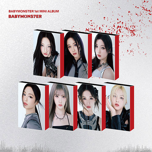 베이비몬스터 (BABYMONSTER) - 1st MINI ALBUM [BABYMONS7ER] (YG TAG ALBUM VER.)