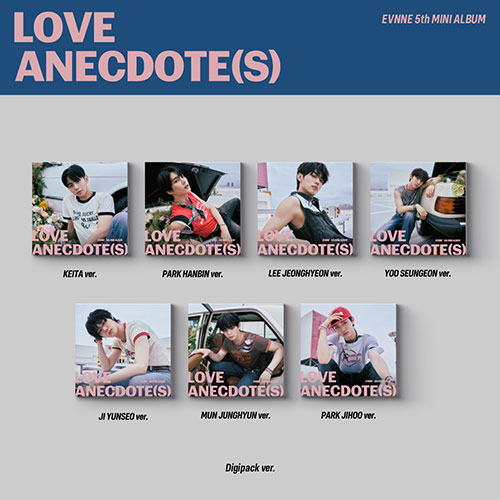 이븐 (EVNNE) - 5th MINI ALBUM [LOVE ANECDOTE(S)] (Digipack ver.)