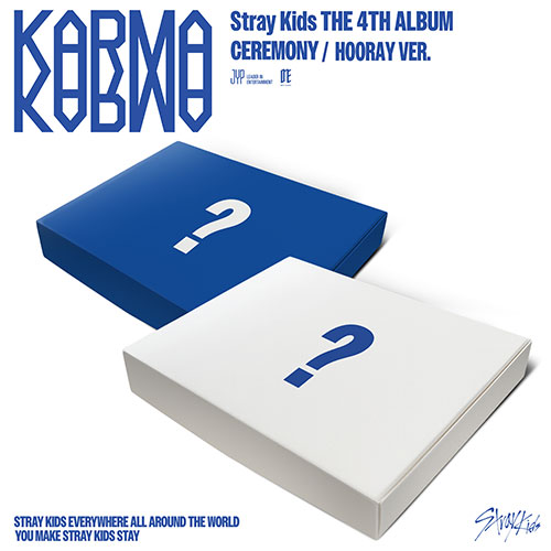 [애플특전] 스트레이 키즈 (Stray Kids) - 정규4집 [KARMA] (CEREMONY VER., HOORAY VER.)