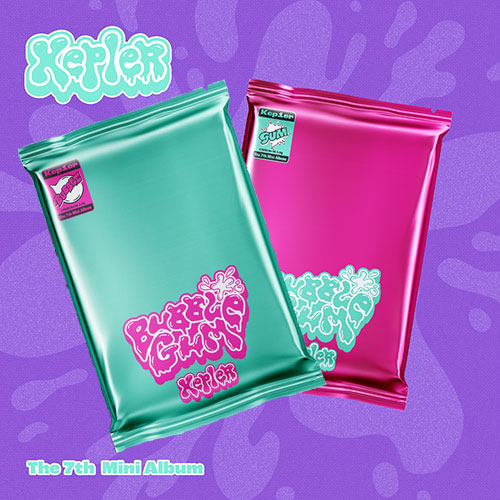 [세트/앨범2종] 케플러 (Kep1er) - The 7th Mini Album [BUBBLE GUM]