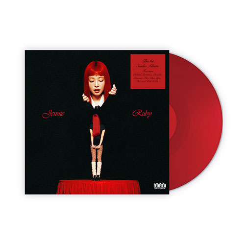 제니 (JENNIE) - The 1st Studio Album [Ruby Vinyl] (Unsigned) (LP)